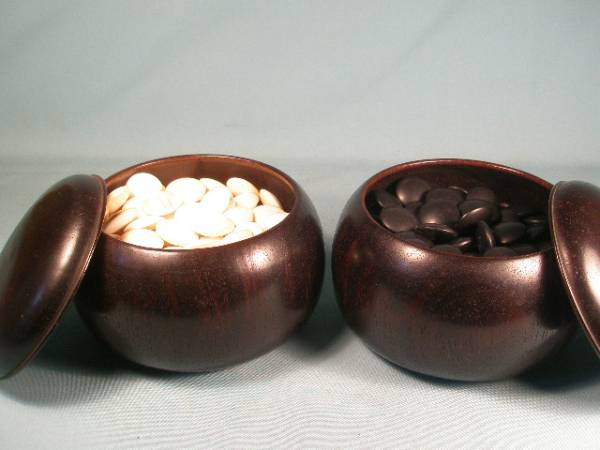 囲碁　碁石　本蛤那智黒　