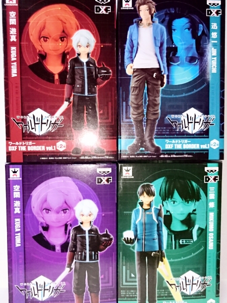 ワールドトリガー DXF デラックスフィギュア 遊真 迅 修 4種