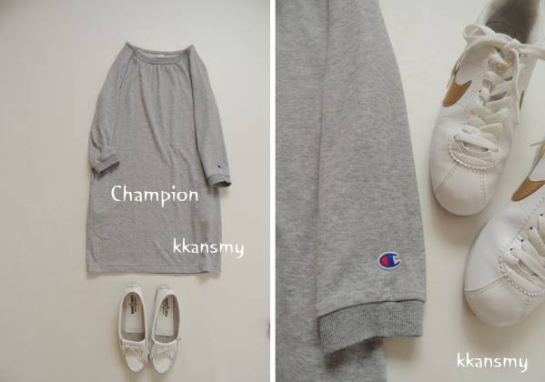 Championチャンピオン*スウェットワンピース