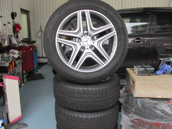 ベンツ W463 G63 AMG純正アルミ 275/50R20 タイヤキズ有り 20インチ