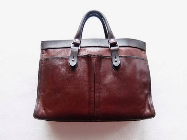 【新品　定番】ステファノマーノ　オールレザー　ブリーフ【定価約11万】 ステファノマーノ・オールレザー・ブリーフケース ◇◇STEFANOMANO