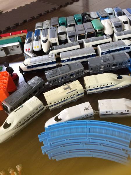 プラレール　電車色々セット　レール　東急Nゲージ　ブーブ　_2