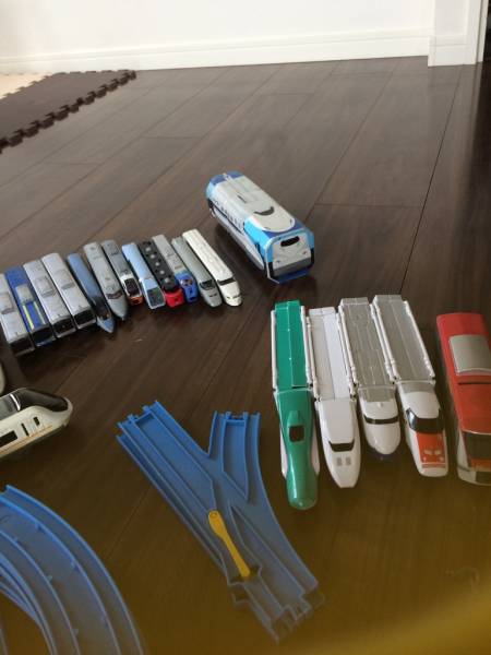プラレール　電車色々セット　レール　東急Nゲージ　ブーブ　_3