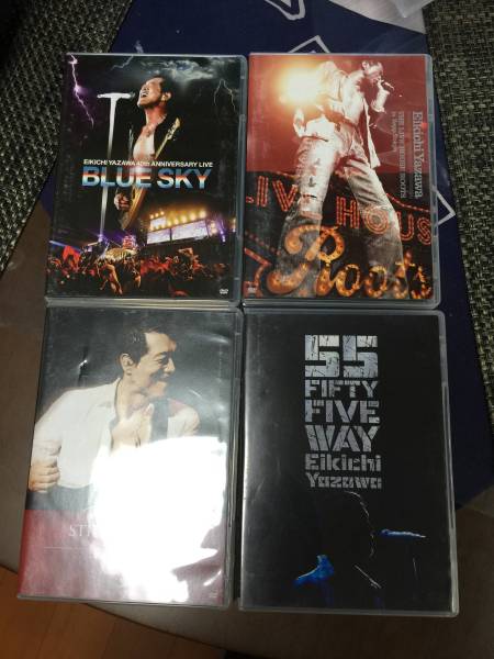 矢沢永吉DVDセット！ 4枚DVDセットです 【公式通販】