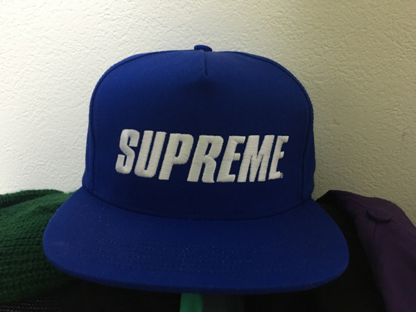 supreme cap 16ss blue