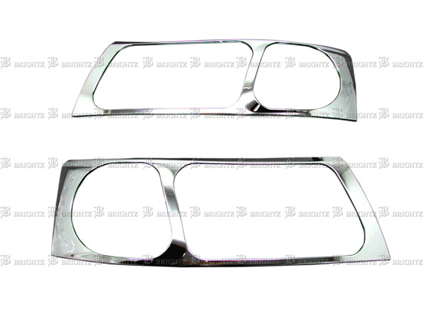 プロボックス NCP52V NCP55Vクロームメッキヘッドライトリング2P