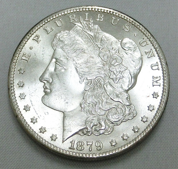 ☆アメリカ モルガン・ダラー 1879-S 1ドル銀貨☆ アメリカ 1ドル銀貨
