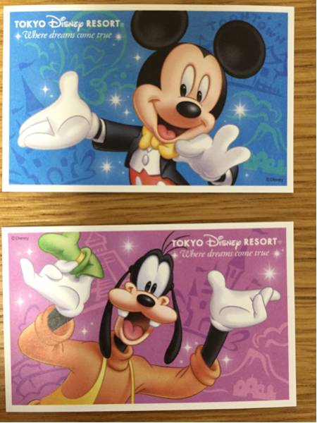 ★送料無料★ 東京ディズニーリゾート共通 ペアチケット
