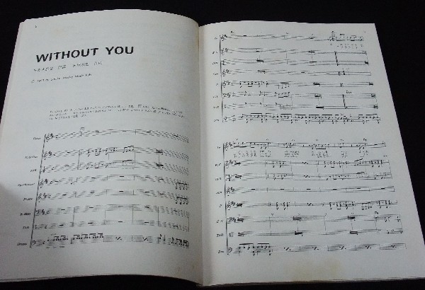 バンドスコア 『矢沢永吉 / P.M.9』　音楽春秋 当時モノ YAZAWA