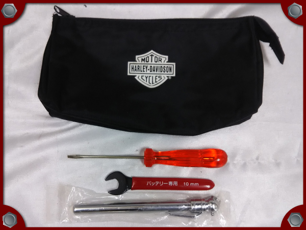 □ハーレーダビッドソン純正車載工具セット□bo2520 純正 バイク