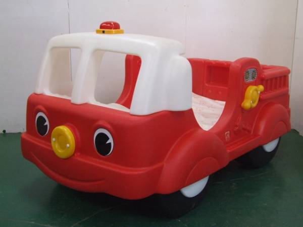 M0510★step2 消防車型 トドラーベッド 組み立て式 全長1730mm