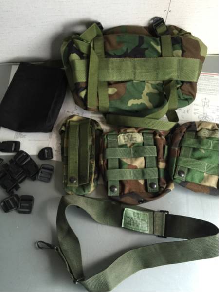 米軍実物 メディック ブットパックなどまとめて 米軍 マガジン OD
