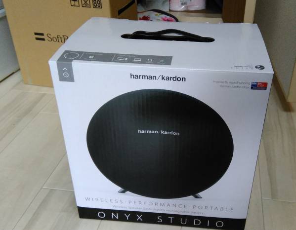 極美品 harman/kardonONYX STUDIO ハーマンカードンスピーカー