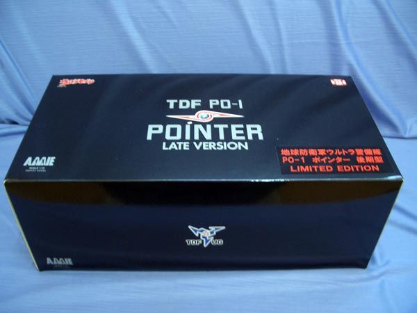 ★j★★AMIE ウルトラセブン 1／18 TDF PO-1 ポインター LATE