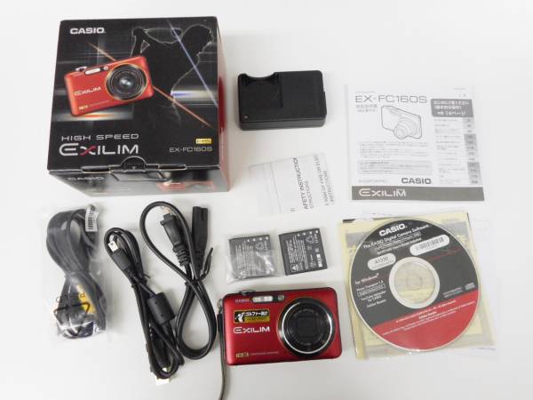 CASIO カシオ EXILIM EX-FC160S デジタルカメラ 美品 CASIOカシオ