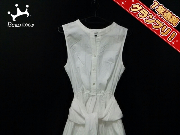 フレイアイディー ワンピース 0 レディース 美品 白 FRAY I.D