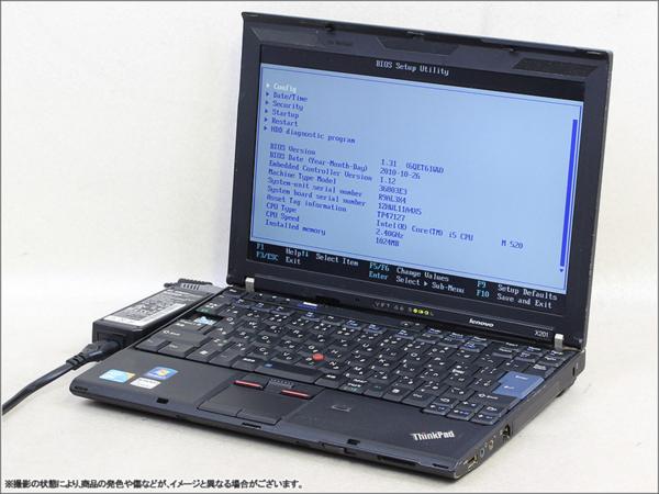 Lenovo ThinkPad X201 Core i5 520M OS無 Off Lease Lenovo 【公式通販】