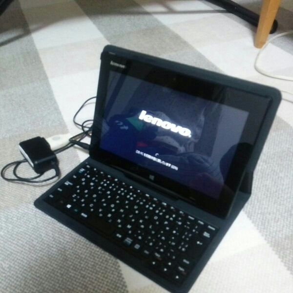 lenovo Ideapad Miix 10 タッチパネル不具合あり。