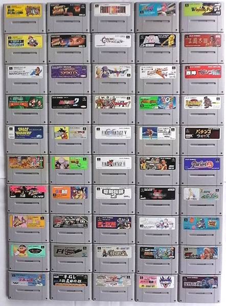 動作品 スーパーファミコン ゲーム ソフト 50本 ダブリなし 3