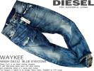 ■限定4.1万【DIESEL】ディーゼルブルーアイコンWAYKEEデニム/32