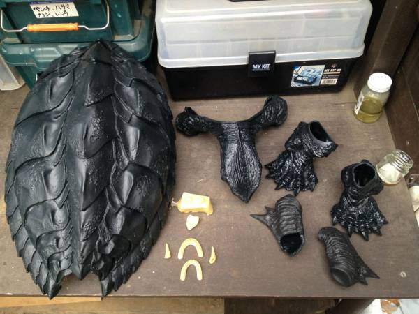 M１号　ガメラ　ソフビ　ガレージキット　ジャンク　ガレキ