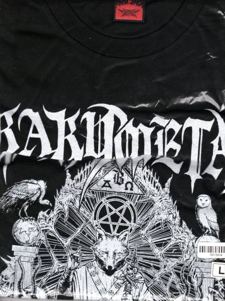 即決有♪「BABYMETAL キツネ様2015Tシャツ」 Lサイズ 新品未開封