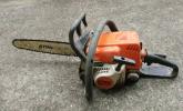 STIHL エンジンチェンソー MS170C☆ジャンク 部品取りに！ 切断機 木工