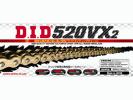 DID チェーン 520VX2-110ZB G&G ゴールド チェーン 520-110