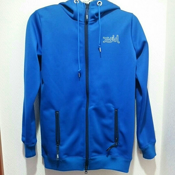 【X-girl エックスガール】暖かいパーカー 1 防寒