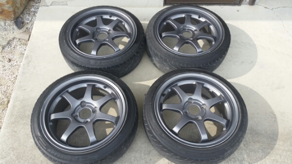 ☆A-tecファイナルスピード 15/6.5jj/+38 pcd100中古4本セット☆