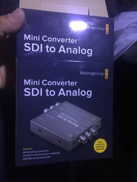 SDI to Analig (CONVMASA)