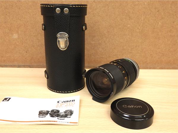 ☆キャノンzoomレンズ FD 35-70mm 1:2.8-3.5 ハードケース取説付 Canon