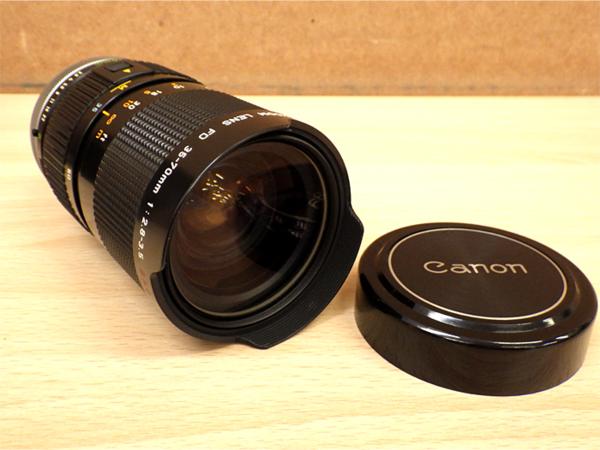 ☆キャノンzoomレンズ FD 35-70mm 1:2.8-3.5 ハードケース取説付 Canon