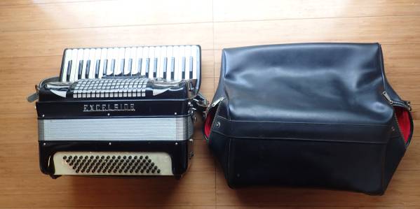 アコーディオン EXCELSIOR 580 当時物 EXCELSIOR エキセルシャー
