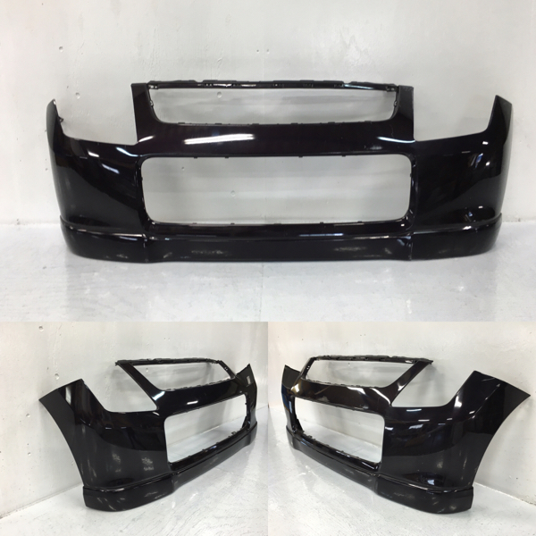 ワゴンR MH23S フロントバンパー 71711-70K0 スポイラー 紫 ZED