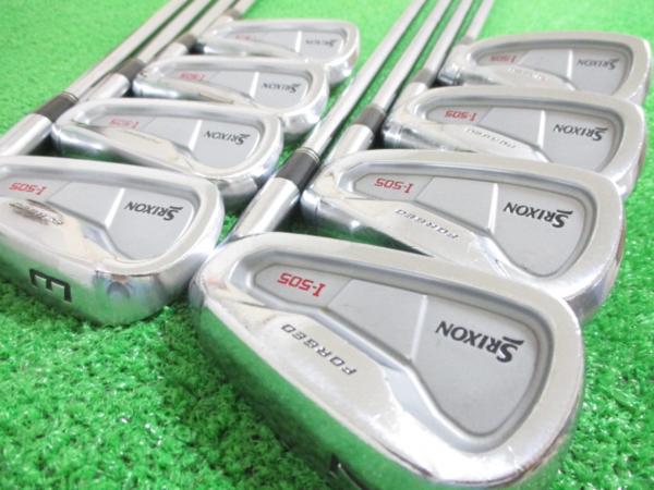 豪華8本!!! ◇◇ スリクソン I-505 8本 #3-Pw DG S200 ◇◇G636