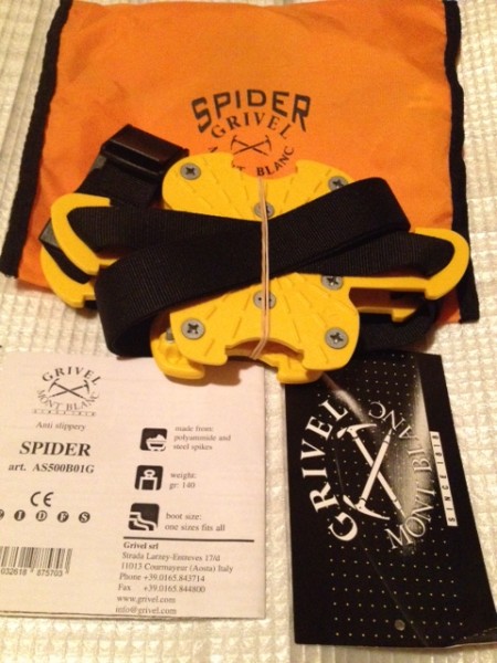新品*Grivel グリベル スパイダー*軽アイゼン超軽量UL