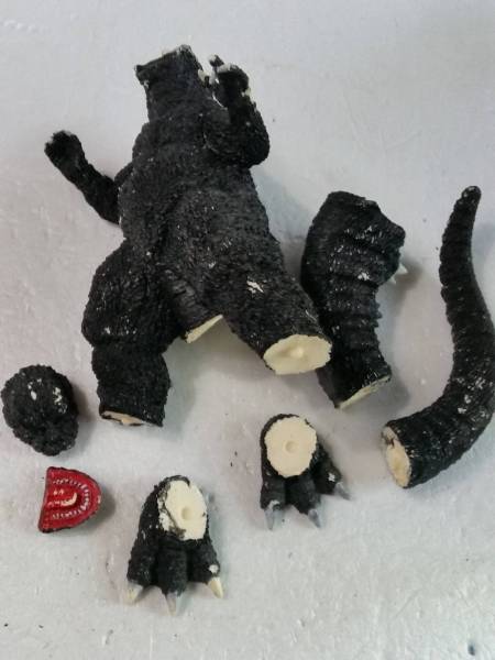 ゴジラ1968・レジン・ガレージキット・完成品