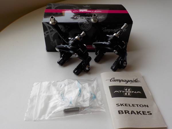 カンパニョーロ アテナ 前後ブレーキ　セット　美品