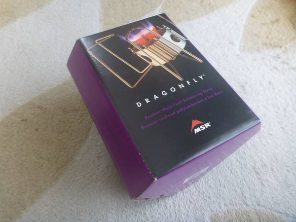 MSR ドラゴンフライ DRAGONFLY 1回試験燃焼 美品