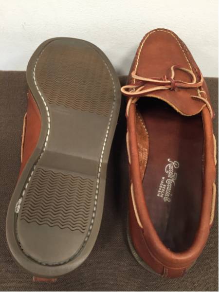 美品☆ラッセルモカシン デッキシューズ 8 1/2E　パラブーツ