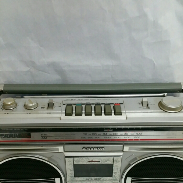 サンヨー　ラジカセ　ＭＲーＸ830 完動品】SANYO サンヨー MR-X830☆ラジカセ