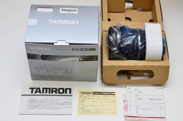 TAMRON SP AF 24-70mm F2.8 Di VC USD 新品同様