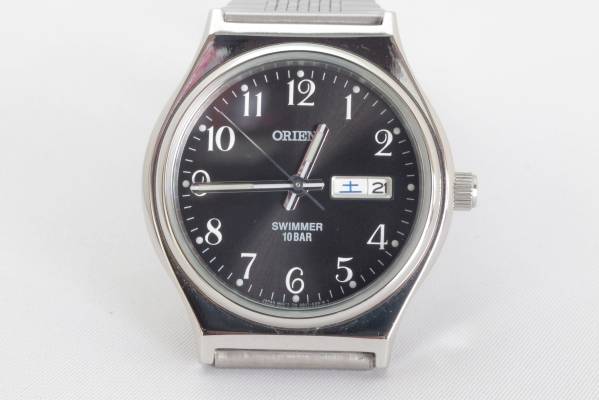 オリエントSWIMMER(スイマー)10気圧防水(WW0421UG)完動 新同品