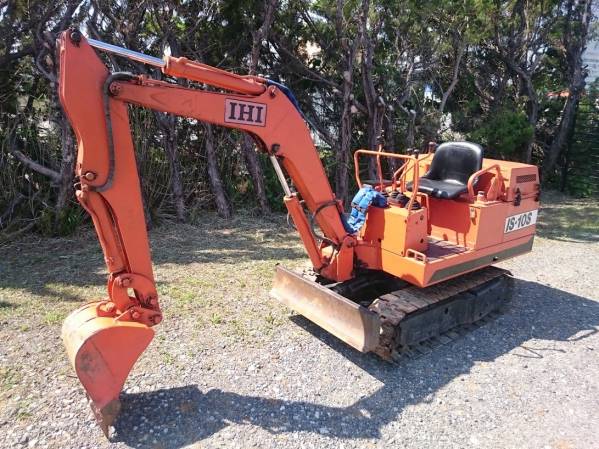 IHI ユンボ IS-10S 中古 古いけど状態良好(建設機械、重機)｜売買され 