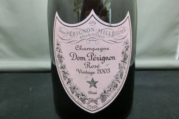 飲料・酒 ドンペリニヨン ロゼ 2003