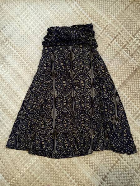 noanoaサッシュスカート Hawai'i ハワイアンショップ Red Lehua(レッド