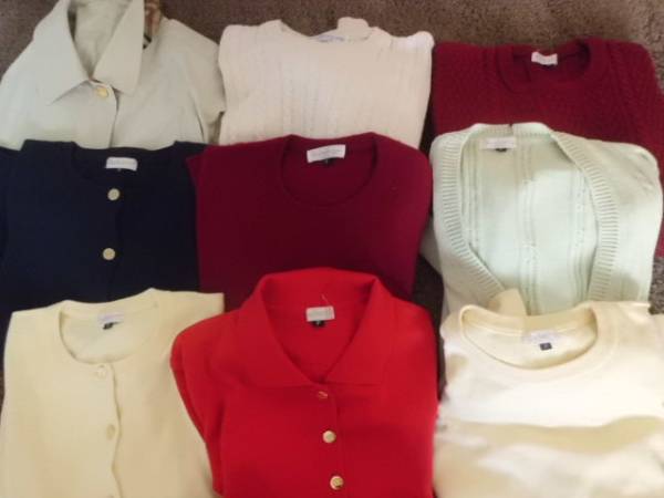 福袋○ BURBERRY バーバリー9点セット○セーター カーディガン他