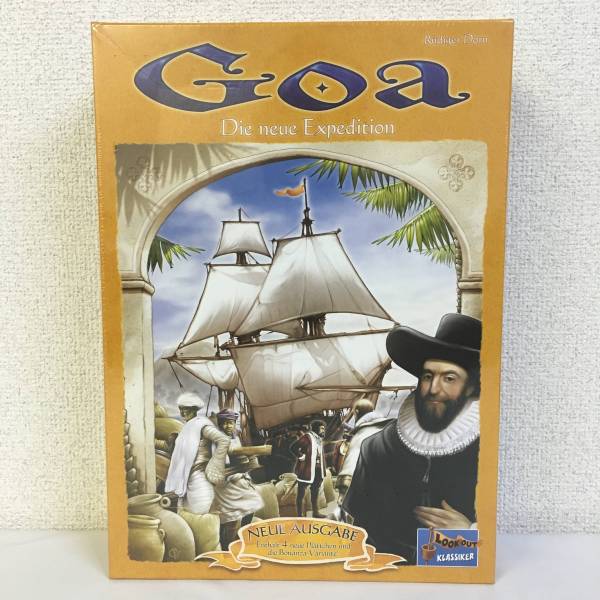 ゴア 新たなる船出 新タイル版 箱いたみ Goa ボードゲーム