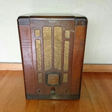 ナショナル 真空管ラジオ 戦前？ レトロ アンティーク ジャンク